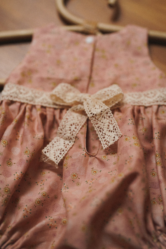Vintage Ditsy Floral Romper