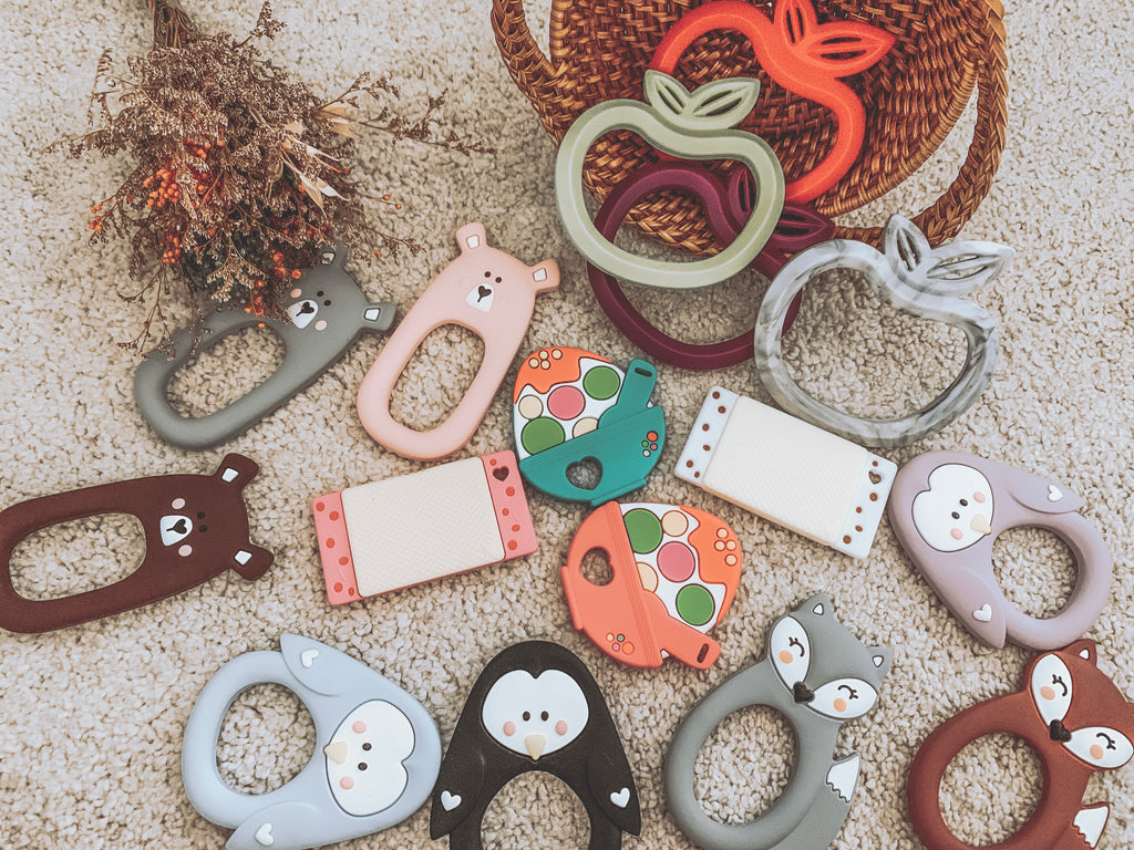 Wooden & Silicone Teethers