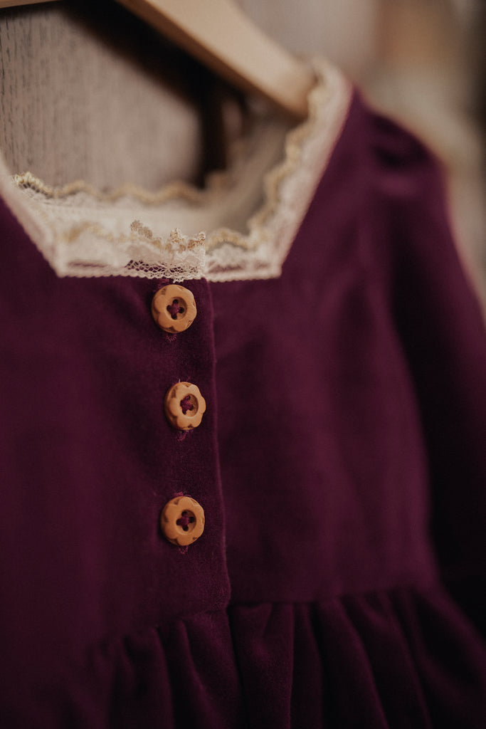 Royal Velvety Dress ~ Christmas Edition (2-3yo)