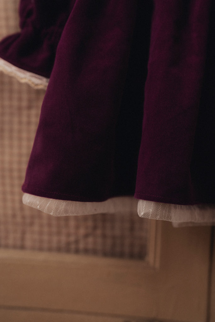 Royal Velvety Dress ~ Christmas Edition (2-3yo)