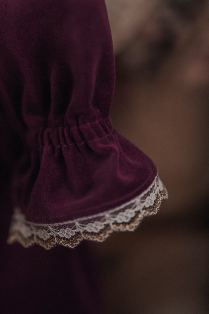 Royal Velvety Dress ~ Christmas Edition (2-3yo)