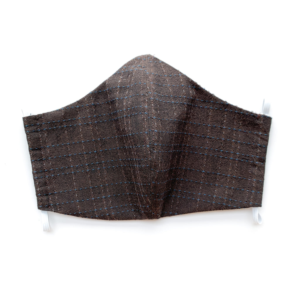 Sustainable Mask for Adult (Men) ~ Brown Formal