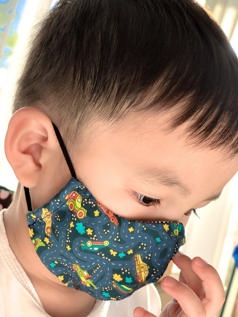 Sustainable Mask for Kids (Boys) ~ *LIBERTY* Hackney Road